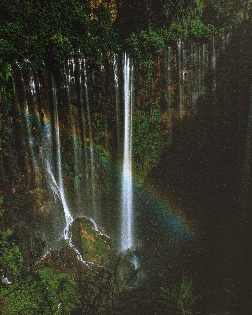 Coban Sewu Waterfall In Indonesia
