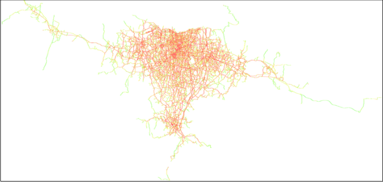 Figure 2b. GPS density (Car)